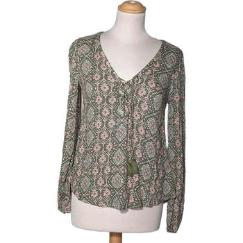Vêtements Femme T-shirts & Polos Hollister blouse  36 - T1 - S Vert Vert