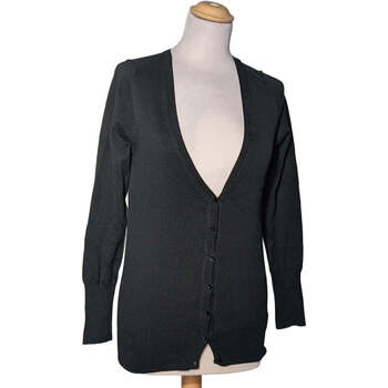 Vêtements Femme Gilets / Cardigans Zara gilet femme  38 - T2 - M Noir Noir