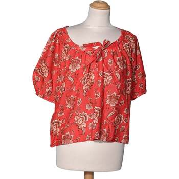 Vêtements Femme Parures de lit Mango top manches courtes  34 - T0 - XS Rouge Rouge
