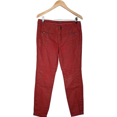 Vêtements Femme Pantalons Ikks pantalon slim femme  40 - T3 - L Rouge Rouge