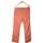 Vêtements Homme Pantalons American Vintage 40 - T3 - L Orange