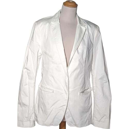 Vêtements Femme Vestes / Blazers Ikks blazer  42 - T4 - L/XL Blanc Blanc
