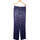 Vêtements Femme Pantalons Massimo Dutti 38 - T2 - M Violet