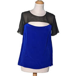Vêtements Femme T-shirts & Polos Sandro top manches courtes  36 - T1 - S Bleu Bleu