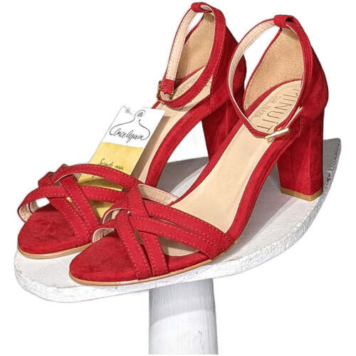 Chaussures Femme Escarpins Minuit Sur Terre paire d'escarpins  37 Rouge Rouge