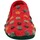 Chaussures Femme Chaussons Semelflex Violaine-31059 Rouge
