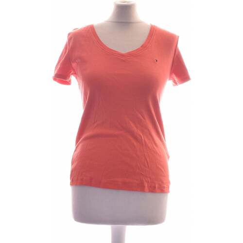 Vêtements Femme T-shirts & Polos Tommy Hilfiger 36 - T1 - S Rose