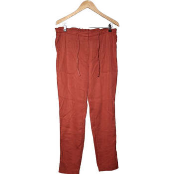 Vêtements Femme Pantalons Camaieu 44 - T5 - Xl/XXL Orange