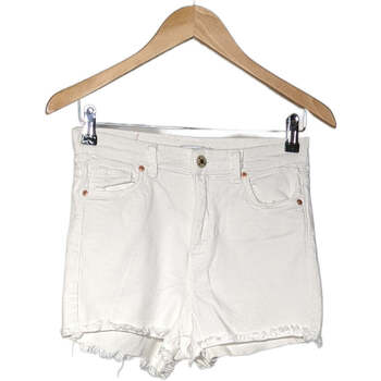 Vêtements Femme Shorts / Bermudas Bershka short  38 - T2 - M Blanc Blanc