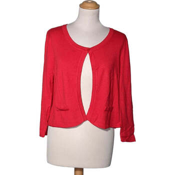 Vêtements Femme Gilets / Cardigans Caroll gilet femme  40 - T3 - L Rouge Rouge