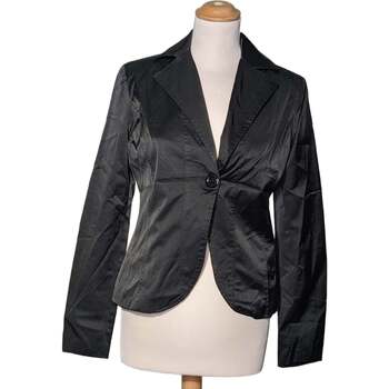 Vêtements Femme Vestes / Blazers La Fée Maraboutée blazer  42 - T4 - L/XL Noir Noir