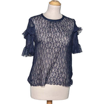 Vêtements Femme Short 36 - T1 - S Noir H&M top manches courtes  36 - T1 - S Bleu Bleu