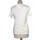 Vêtements Femme T-shirts & Polos Monoprix 36 - T1 - S Blanc