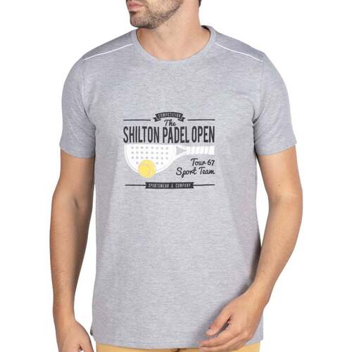 Vêtements Homme Polo collection Pinhole de la marque Code 22 Shilton T-shirt open PADEL 