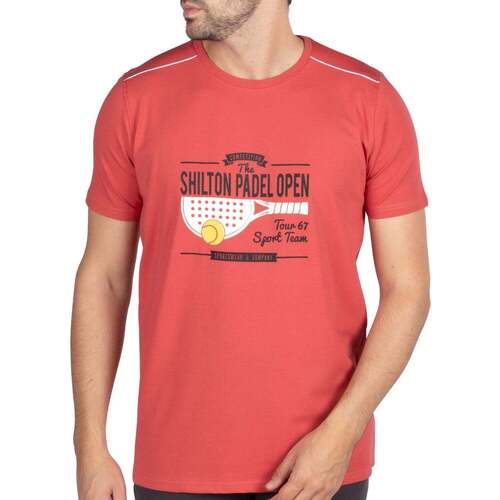 Vêtements Homme T-shirts manches courtes Shilton T-shirt suit open PADEL 