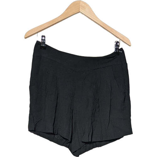 Vêtements Femme Mesh Shorts / Bermudas Zara short  38 - T2 - M Noir Noir