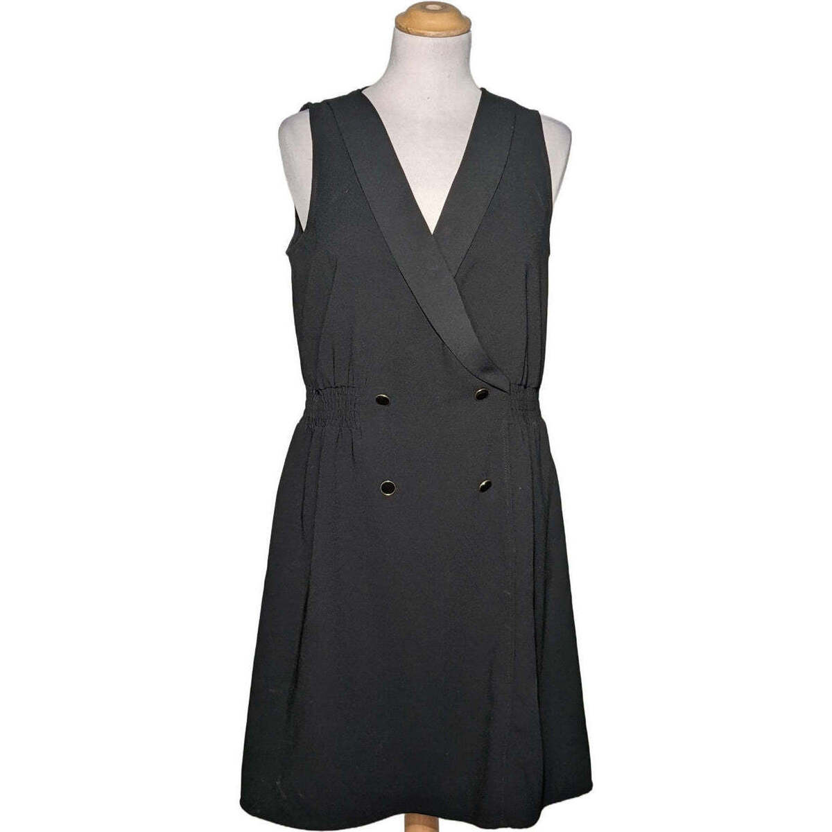 Vêtements Femme Robes courtes Naf Naf robe courte  38 - T2 - M Noir Noir