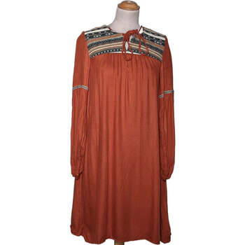 Vêtements Femme Robes courtes Etam robe courte  34 - T0 - XS Marron Marron