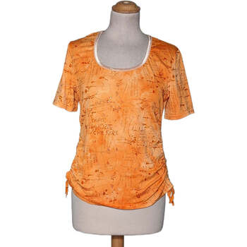 t-shirt breal  top manches courtes  40 - t3 - l orange 