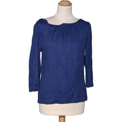 Vêtements Femme T-shirts & Polos Camaieu top manches longues  38 - T2 - M Bleu Bleu