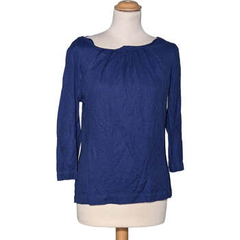 Vêtements Femme Bouts de canapé / guéridons Camaieu top manches longues  38 - T2 - M Bleu Bleu
