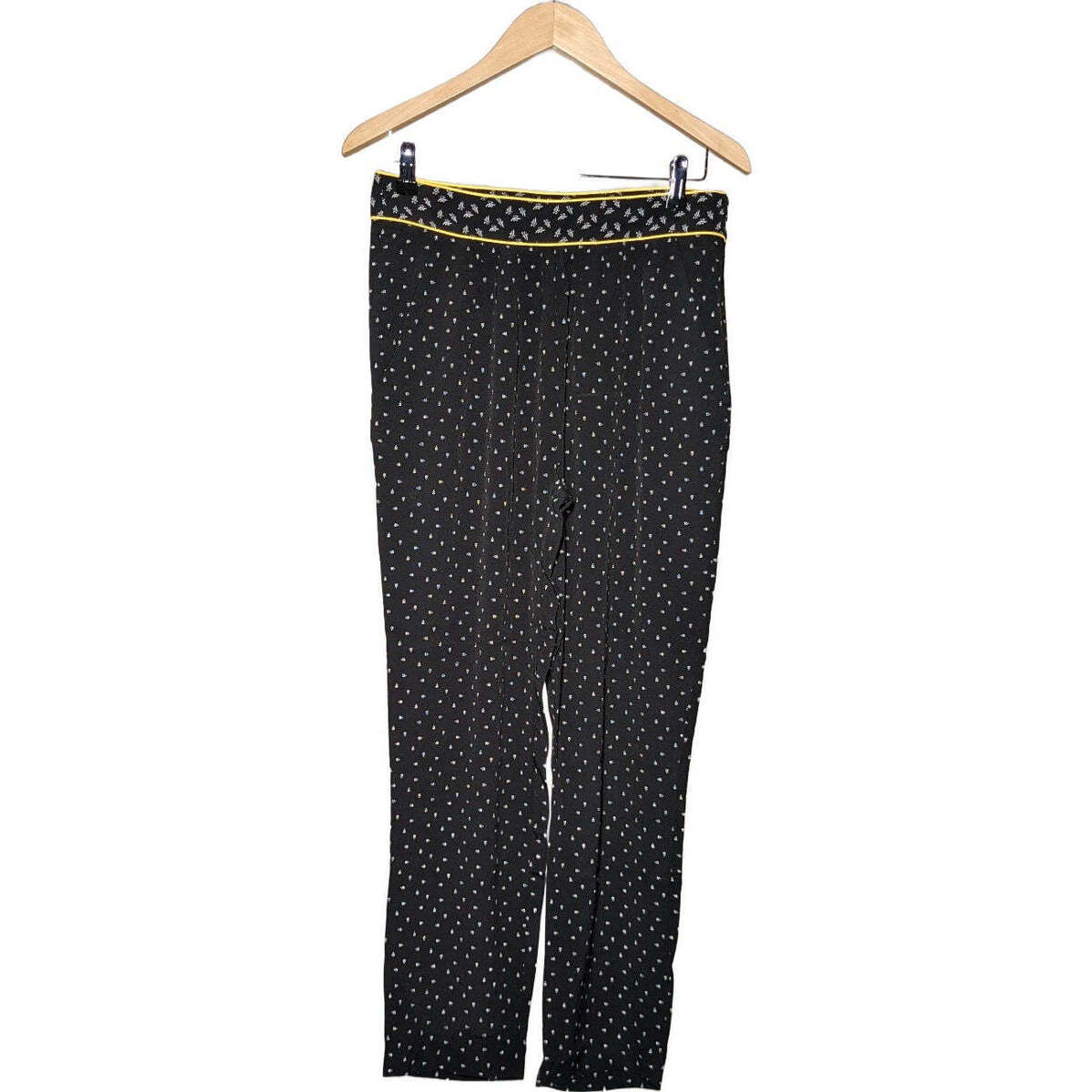 Vêtements Femme Pantalons Kookaï pantalon slim femme  40 - T3 - L Noir Noir