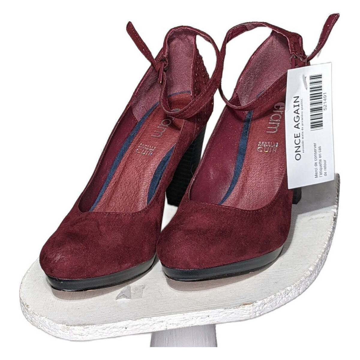 Chaussures Femme Escarpins éram paire d'escarpins  37 Violet Violet