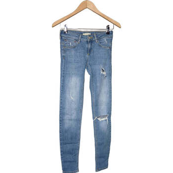Vêtements Femme Jeans Pull And Bear 34 - T0 - XS Bleu