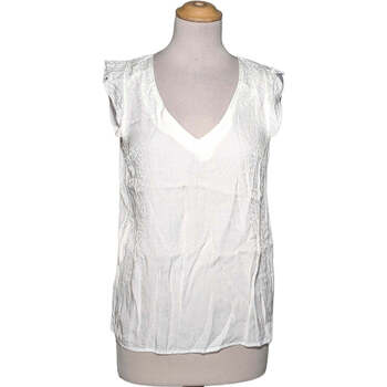 Vêtements Femme Débardeurs / T-shirts burlon sans manche H&M débardeur  36 - T1 - S Blanc Blanc
