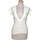 Vêtements Femme T-shirts & Polos Sisley top manches courtes  36 - T1 - S Blanc Blanc