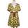 Vêtements Femme Robes courtes Biscote robe courte  36 - T1 - S Jaune Jaune