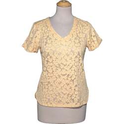 Vêtements Femme T-shirts & Polos Maje top manches courtes  36 - T1 - S Beige Beige