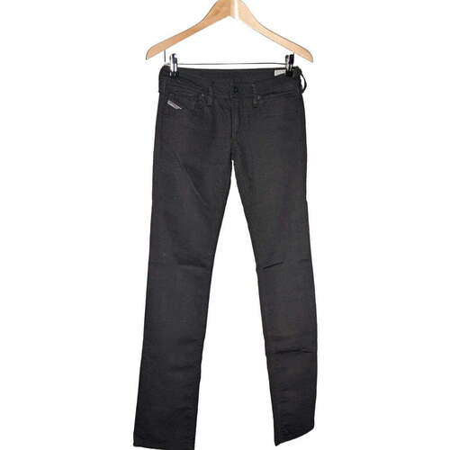 Vêtements Femme Jeans fitted Diesel jean droit femme  34 - T0 - XS Noir Noir