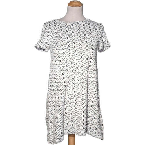 Vêtements Femme Livraison gratuite* et Retour offert Zara top manches courtes  36 - T1 - S Blanc Blanc