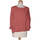 Vêtements Femme T-shirts plans & Polos DDP top manches longues  36 - T1 - S Rouge Rouge