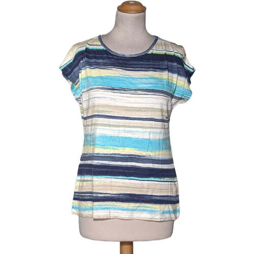 Vêtements Femme Fancy Knit Grade 4 Damart top manches courtes  36 - T1 - S Bleu Bleu