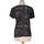 Vêtements Femme T-shirts & Polos Derhy 38 - T2 - M Noir
