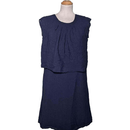 Vêtements Femme Robes courtes Cotélac robe courte  38 - T2 - M Bleu Bleu