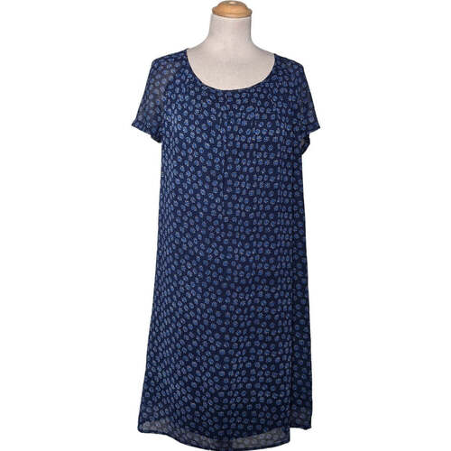 Monoprix robe courte 38 - T2 - M Bleu Bleu - Vêtements Robes courtes Femme  12,00 €