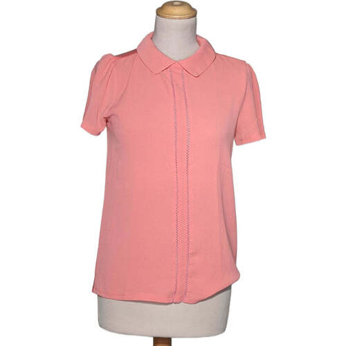 Vêtements Femme T-shirts & Polos Naf Naf top Sportswear courtes  36 - T1 - S Rose Rose