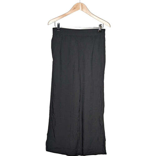 Vêtements Femme Pantalons Esprit pantalon droit femme  38 - T2 - M Noir Noir