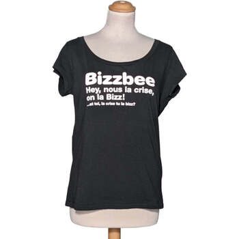 Vêtements Femme MICHAEL Michael Kors Bizzbee top manches courtes  40 - T3 - L Noir Noir