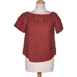 Vêtements Femme Newlife - Seconde Main H&M top manches courtes  34 - T0 - XS Rouge Rouge
