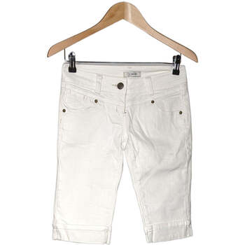 Vêtements Femme Denim Shorts / Bermudas Pimkie short  34 - T0 - XS Blanc Blanc