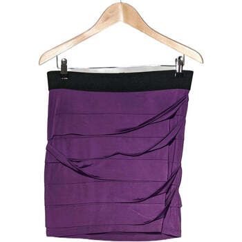 Vêtements Femme Jupes Manoukian jupe courte  38 - T2 - M Violet Violet