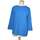Vêtements Femme T-shirts & Polos Damart top manches longues  38 - T2 - M Bleu Bleu