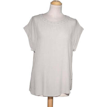 Vêtements Femme checked long-sleeved shirt Bianco Comptoir Des Cotonniers 38 - T2 - M Gris