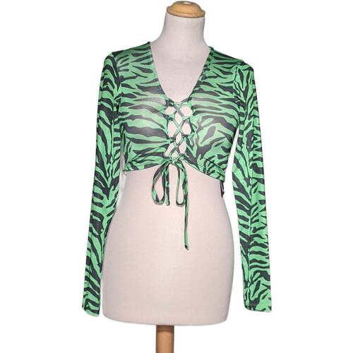 Vêtements Femme T-shirts & Polos Asos top manches longues  36 - T1 - S Vert Vert