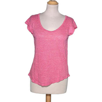 Vêtements Femme T-shirts & Polos Massimo Dutti 34 - T0 - XS Rose