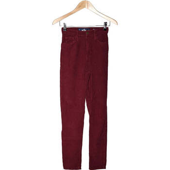 Vêtements Femme Pantalons Hollister 34 - T0 - XS Rouge